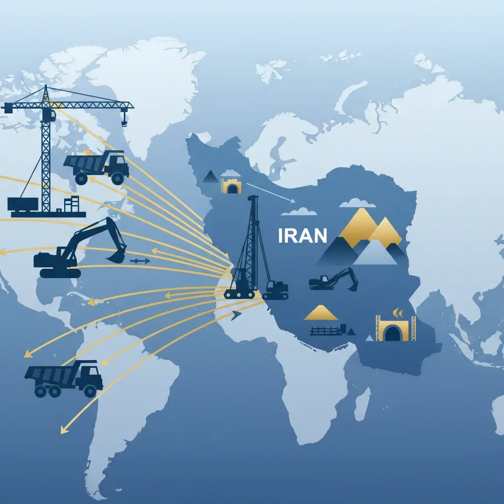واردات ماشین‌آلات راه‌سازی و معدنی: ستون فقرات توسعه زیرساختی