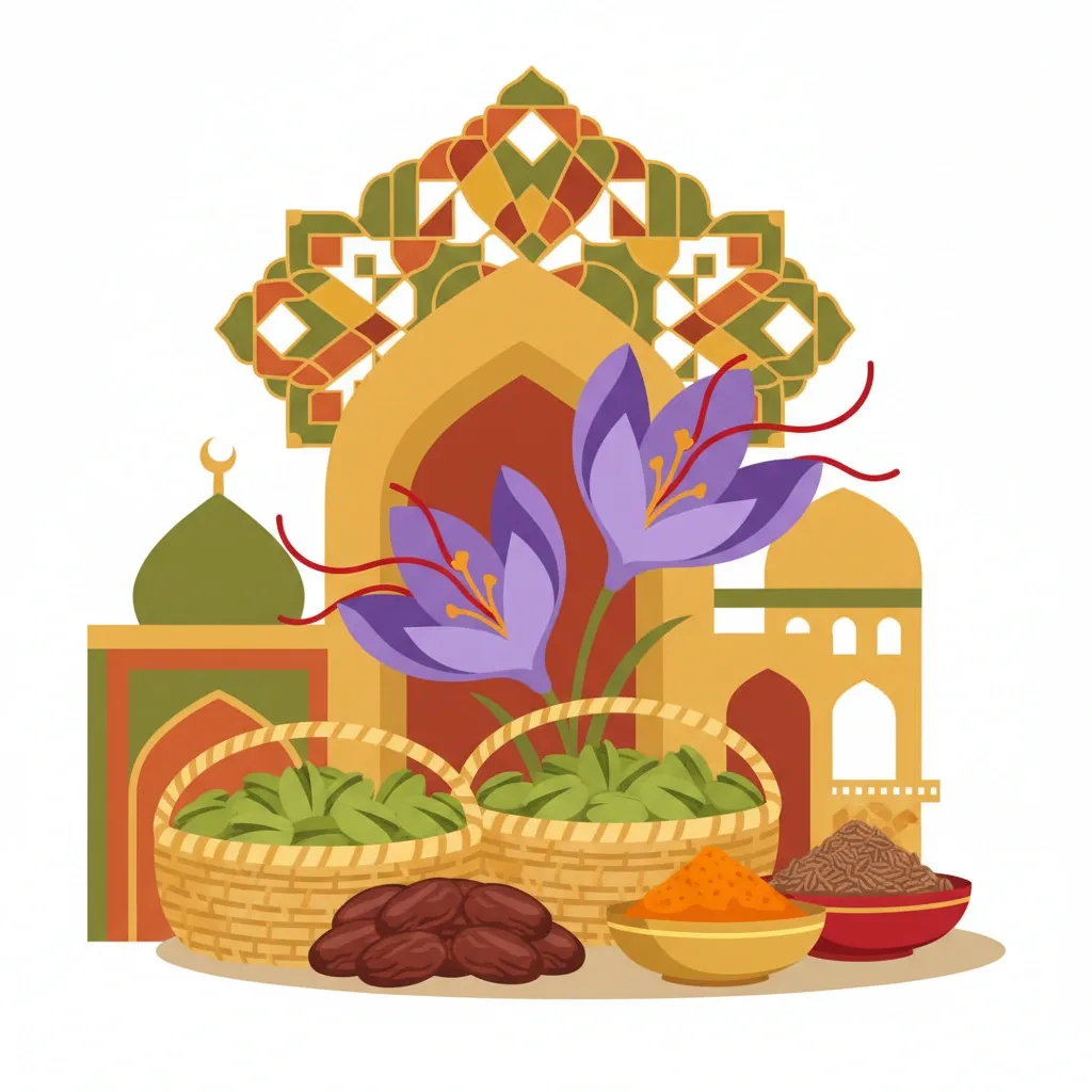 صادرات خشکبار، ادویه و زعفران در ایران